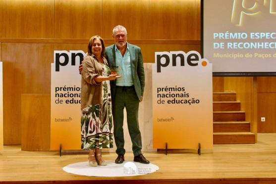 Presidente do CNE na entrega dos Prémios Nacionais de Educação no Município de Paços de Ferreira
