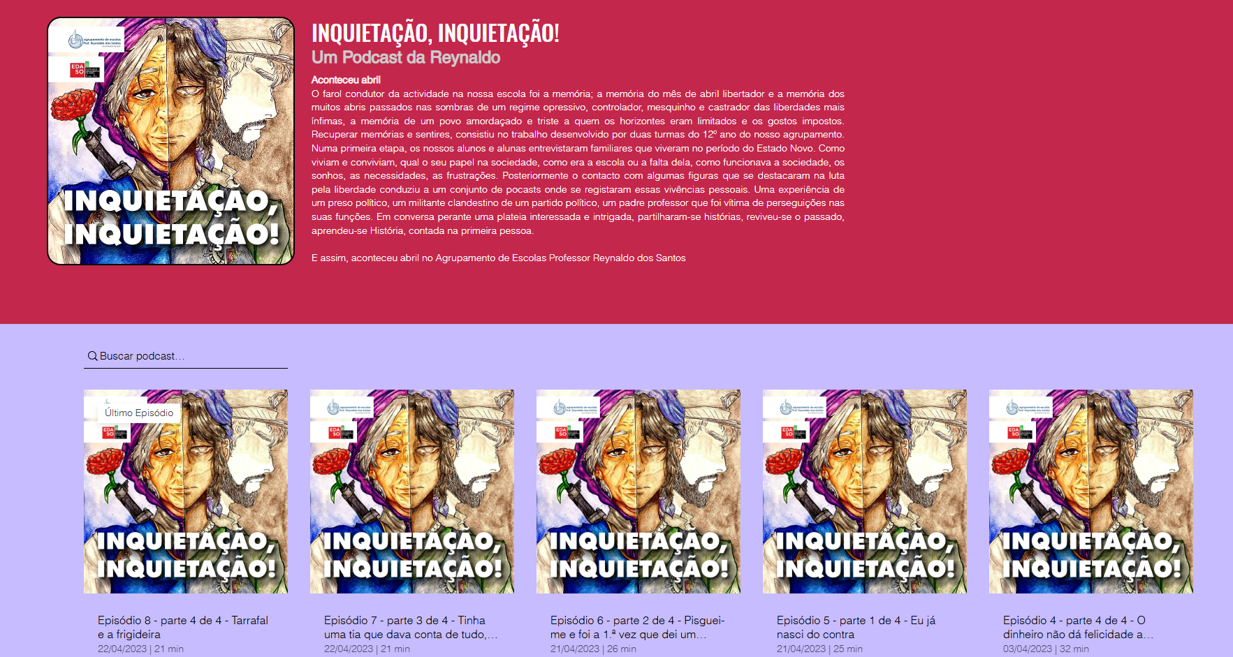 Agrupamento de Escolas Prof. Reynaldo dos Santos