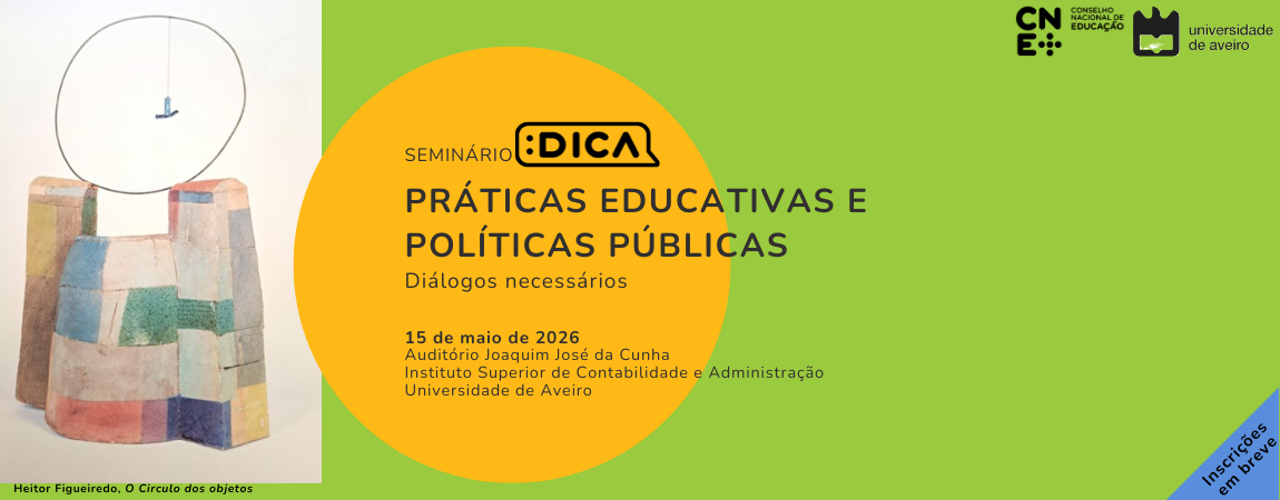 Seminário DICA "Práticas Educativas e Políticas Públicas"