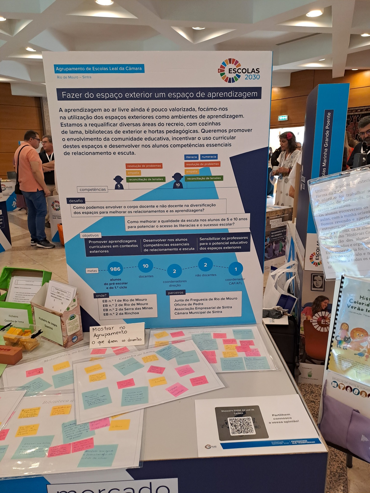 O Conselho Nacional de Educação participou no segundo Showcase Nacional do Programa Escolas 2030