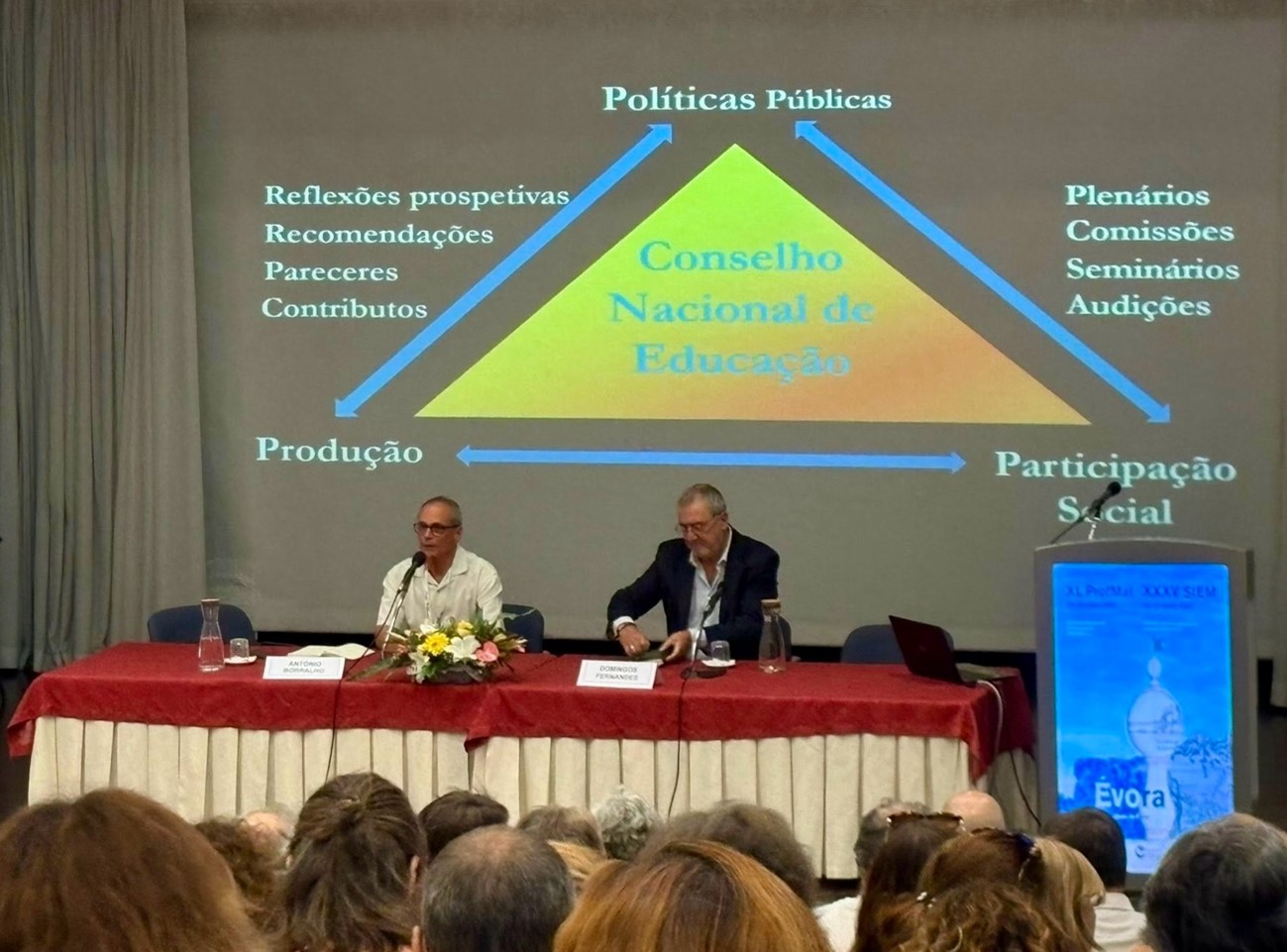 Presidente do CNE no XL Encontro Nacional de Professores de Matemática – PROFMAT 2025