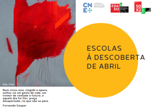 CNE celebra o 25 de Abril com a disponibilização do acervo de produtos das Escolas à Descoberta de Abril